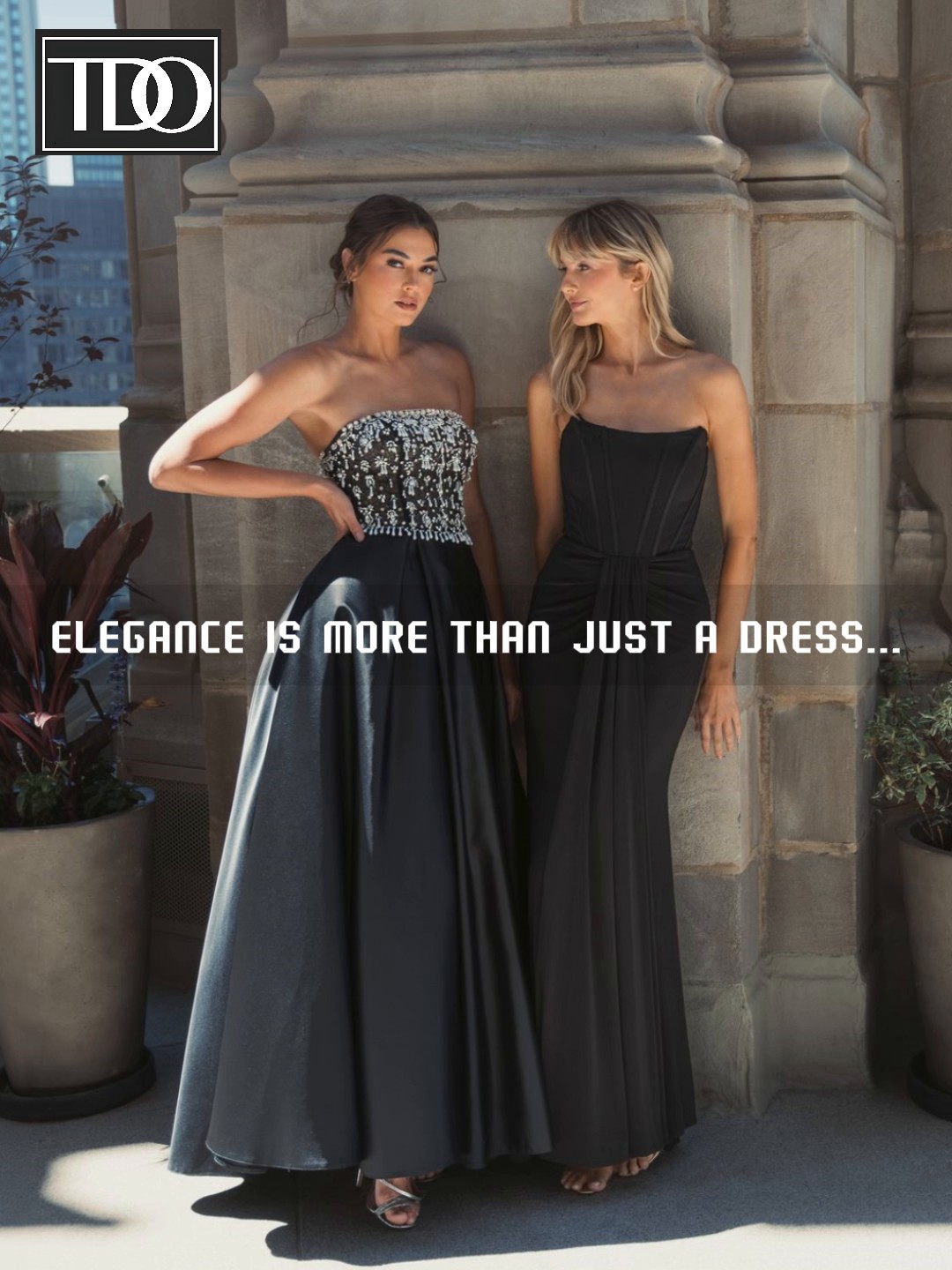 The creative we ran — elegance is more than just a dress