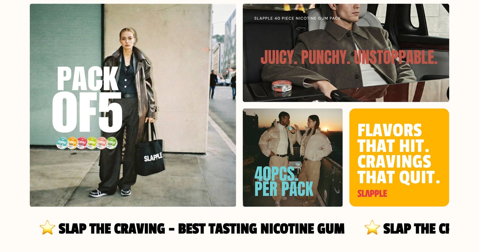 Custom product sections and brand-led content across the redesigned store